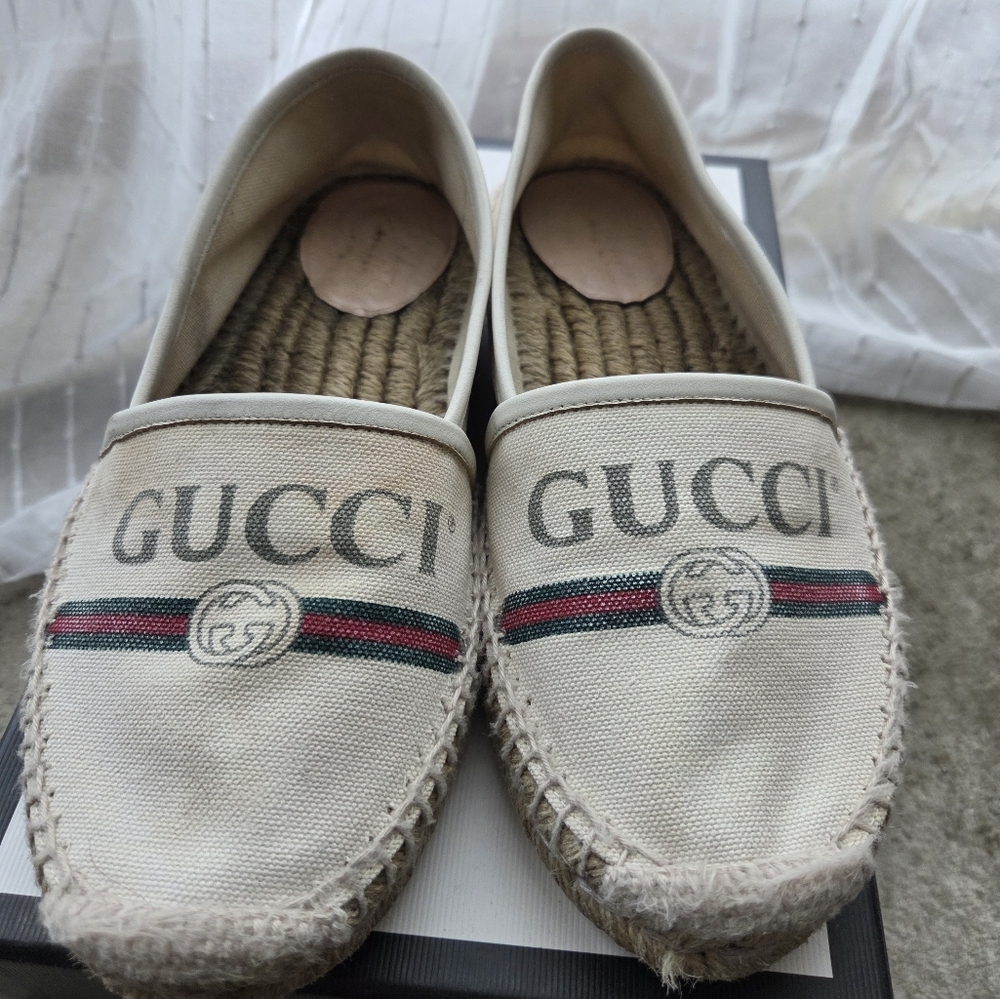 Authentic Gucci Espadrilles Size 37 - image 4